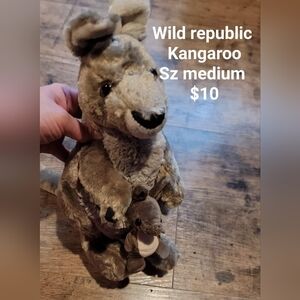 Wild Republic Plush Kangaroo  toy
